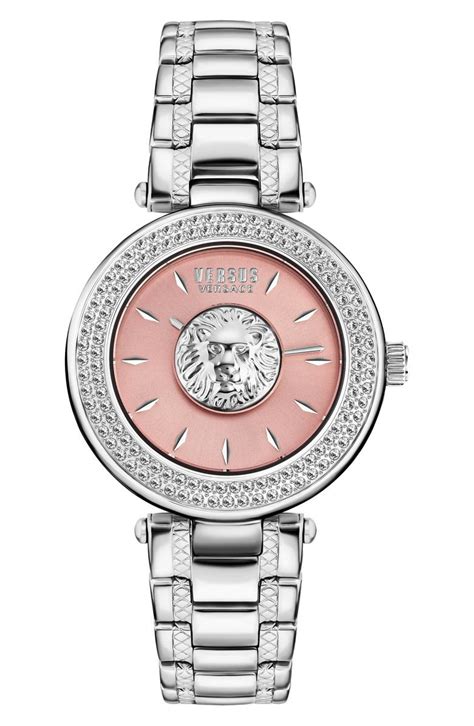 versus versace brick lane crystal watch